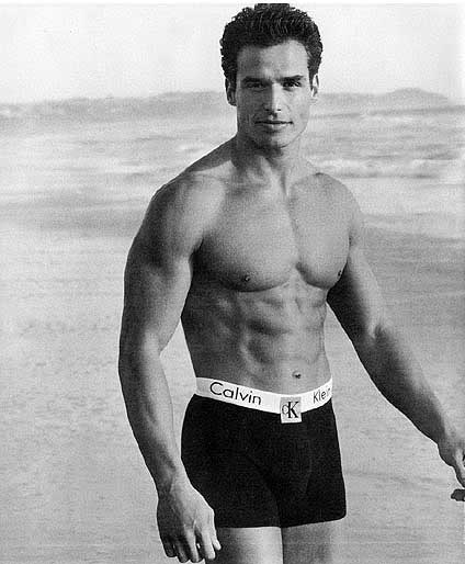 Antonio Sabato Jr model for Calvin Klein