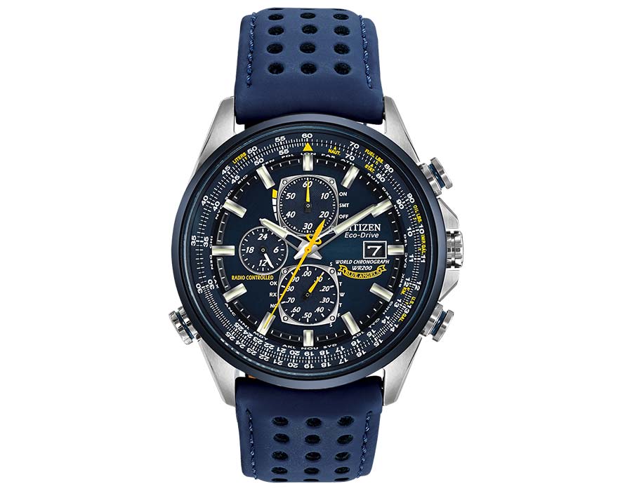 Citizen Ecodrive World Chronograph A-T solar powered watch