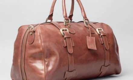 The Maxwell Scott FleroM Bag – Luxury Leather Overnight Bag