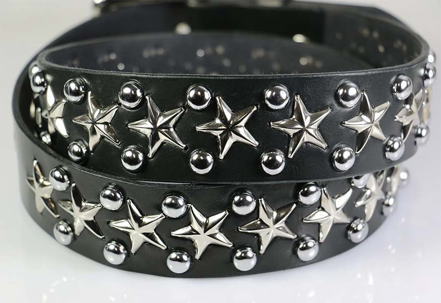 Freddie mercury studded leather belt leatherpunk