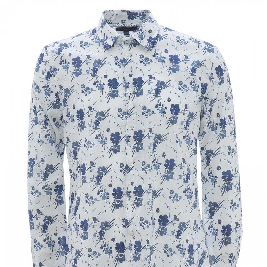 JOHN VARVATOS Floral Shirt