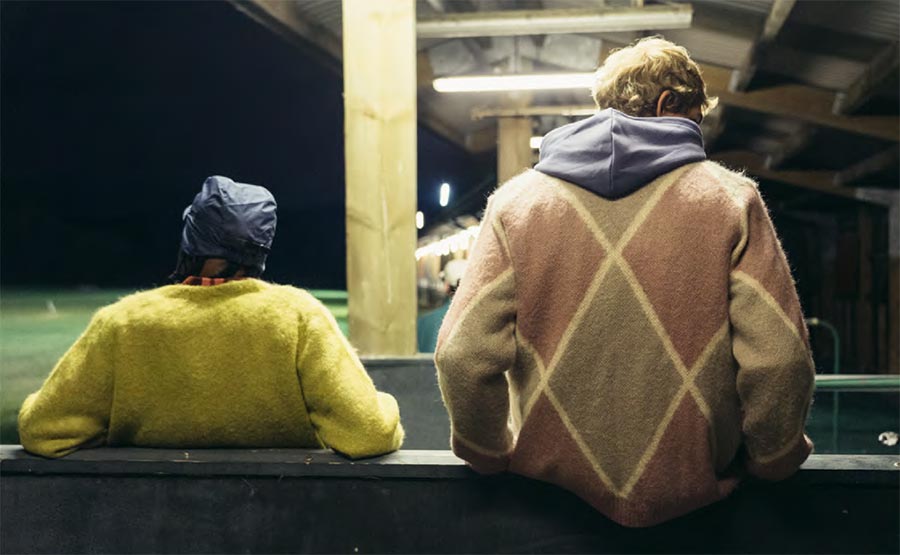 Lyle & Scott X Oi Polloi - Block & Argyle Mohair Cardigans