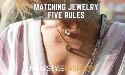 Matching Jewelry – Five Rules 