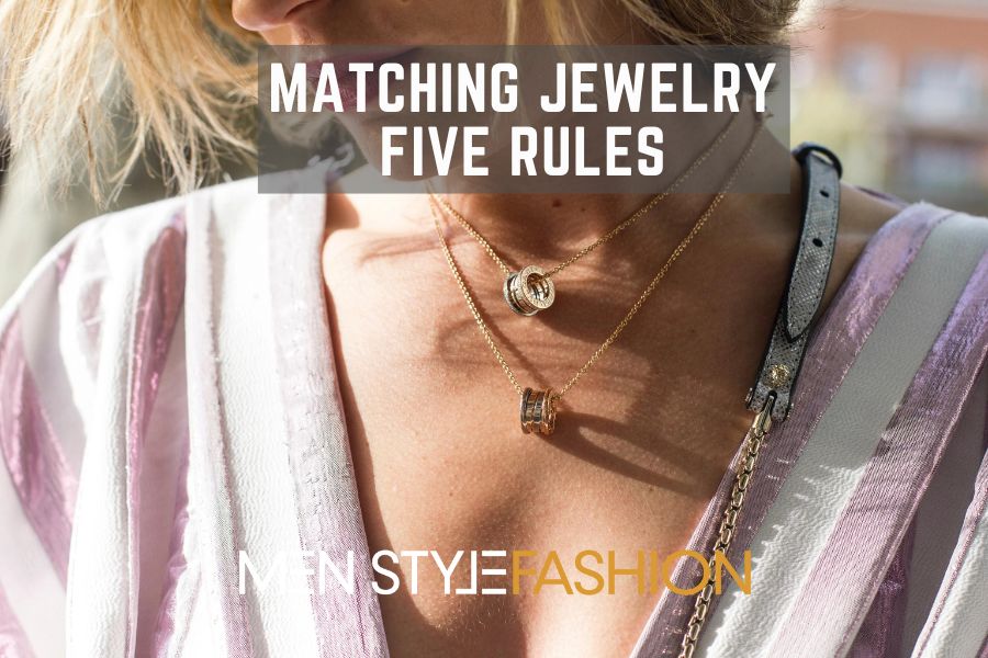 Matching Jewelry – Five Rules 