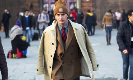 Pitti Uomo Street Style – Beanie Tailored Suit Trend